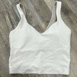 Lululemon Align tank! size 4, color white